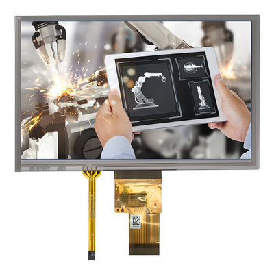 Display per dispositivi di bellezza schermo TFT LCD da 9 pollici 800x480 punti Interfaccia RGB con RTP
