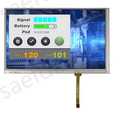 Display LCD TFT da 7 pollici Innolux AT070TN83 800x480 punti 40 pin Interfaccia RGB con RTP