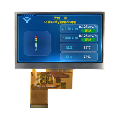 4.3 pollici IPS TFT LCD 480*272 Pixel 262K Display a colori ST7283 Driver IC
