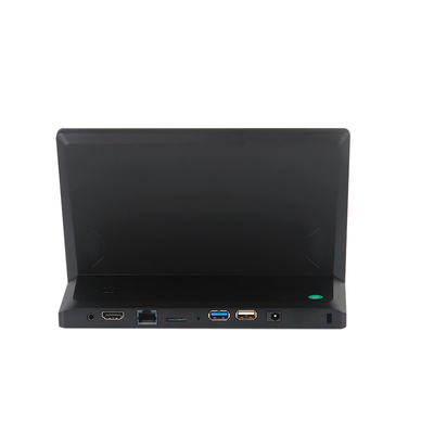 8 pollici 1280x800 Android 11 touch screen monitor a forma di L con porta HDMI RJ45