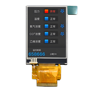 Leggibile alla luce solare 2.8 pollici IPS TFT LCD con touchscreen resistivo 240 x 320 punti