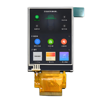 Display LCD TFT ad alta luminosità 240 x 320 punti IPS MCU e Interfaccia RGB