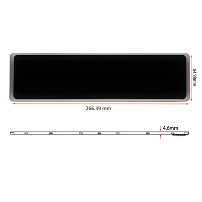 Display TFT industriale da 11,3 pollici 16,7M Colore 1920 * 440 Risoluzione 520cd/M2 Luminosità