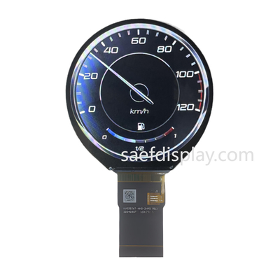 Display Tft da 2,8 pollici per automobili Interfaccia SPI+RGB 480*480 schermo LCD circolare