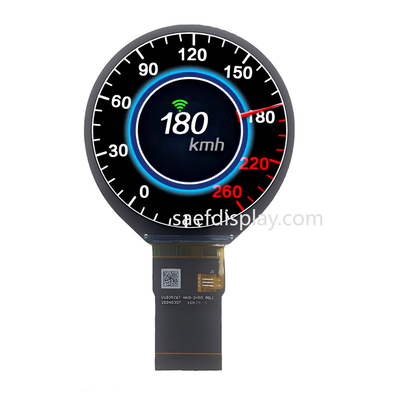 Display Tft da 2,8 pollici per automobili Interfaccia SPI+RGB 480*480 schermo LCD circolare