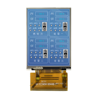 Display LCD TFT da 2,4 pollici 240x320 QVGA Interfaccia MCU/RGB con touch screen resistivo