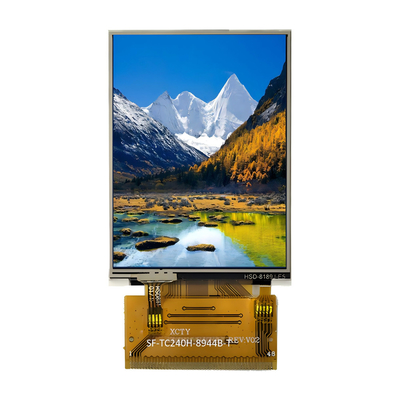 Display LCD TFT da 2,4 pollici 240x320 QVGA Interfaccia MCU/RGB con touch screen resistivo