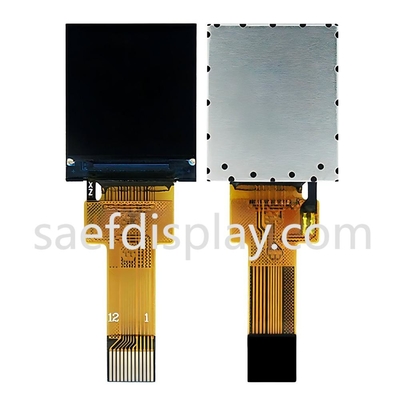 Piccolo schermo LCD IPS TFT 0,85 pollici 0,85' 128x128 Risoluzione a colori completi 12 pin ZIF Connector