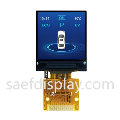 Piccolo schermo LCD TFT da 0,85 pollici 128*128 pixel Interfaccia SPI Tutti gli angoli di visione