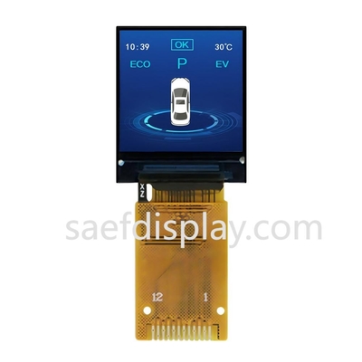Piccolo schermo LCD TFT da 0,85 pollici 128*128 pixel Interfaccia SPI Tutti gli angoli di visione