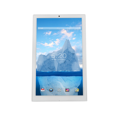 14 pollici RK3566 Tablet a schermo tattile a forma di L con Android 11, WiFi, POE e LED Light Bar