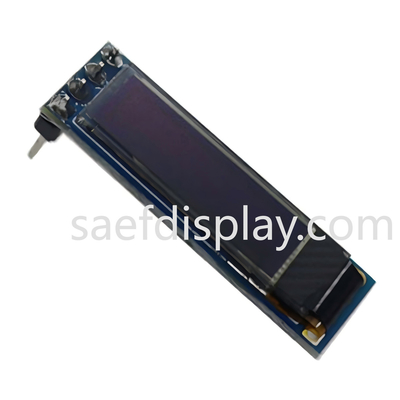 0.69 pollici OLED Display Module - 96x16 I2C, SSD1306 IC, Bianco, Arduino Compatibile miglior prezzo USA