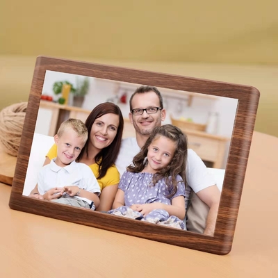 10.1 Inch Smart WiFi Digital Photo Frame HD IPS LCD 1280x800 Risoluzione 16GB Storage Musica Nuvola di plastica condividere tramite Frameo App