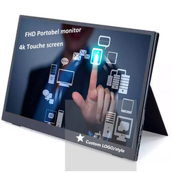 FHD 1920*1080 Portable Touch Monitor 15,6 pollici IPS Display per modalità di visualizzazione flessibili e grande angolo di visione