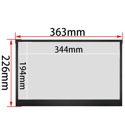 15.6 pollici HDMI LCD Monitor portatile HD Risoluzione 1920*1080 punti per Industrial Control Security Surveillance