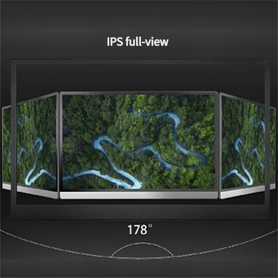 15Display touchscreen in metallo da 6 pollici di grado industriale Full HD 1920x1080 Pannello IPS con 10-Point Capacitive Touch