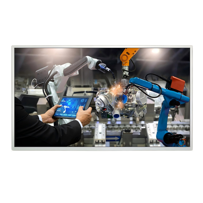 LCD TFT 15,6" ad alta luminosità per uso industriale e medico, ampia temperatura, RoHS, Vetro di copertura Gorilla Glass/Vetro temperato/PMMA, Mercato USA Europa