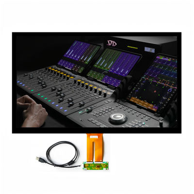 21Display FHD TFT ad alta luminosità da 0,5 pollici con PCAP Touch    1000 Nits, ingresso LVDS, pannello industriale