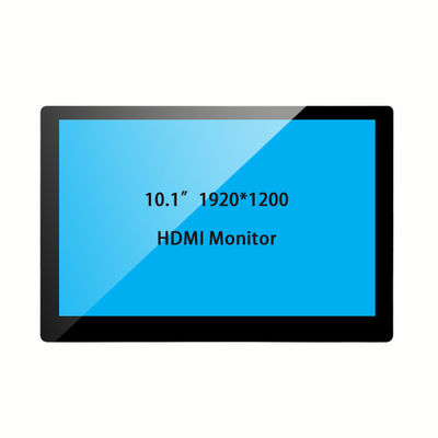 Monitor touch HD da 10,1 pollici 1920×1200 | Touch a 10 punti, alloggiamento in plastica e multi-interfaccia (DC12V/VGA/HDMI/AV/USB/BNC)