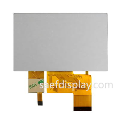 4.3" 1000nit IPS TFT LCD | 480×272 RGB | Touch capacitivo | RGB 24-bit parallelo | -30°C a +80°C (USA/Germania)