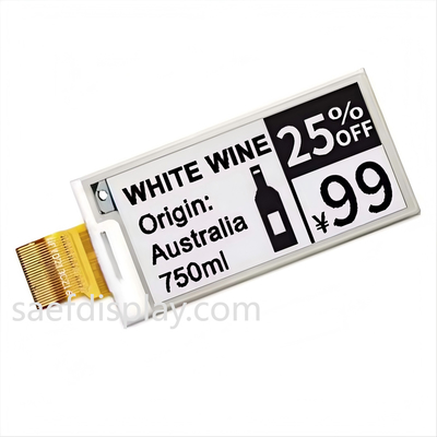 2.13" E Ink Display Module - 122×250 SPI, Ultra-Low Power, ESL Industrial-Grade e-Paper