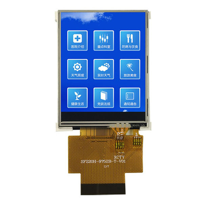 2.2 pollici TFT LCD Display Manufacturer China 176x220 Dots Interfaccia SPI&amp;RGB