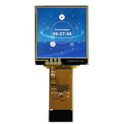 Display LCD quadrato 128x128 1,44 pollici TFT LCD 8 bit Interfaccia MPU Tipo di connessione