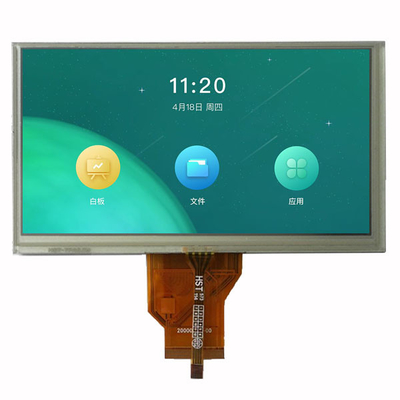 6.5 pollici 800x480 Industrial TFT LCD Display Interfaccia RGB 50 pin con tocco