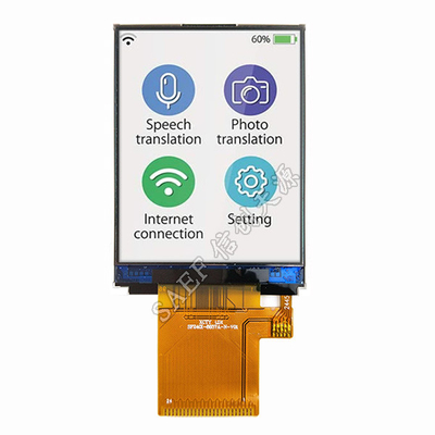 TFT LCD 2.4 pollici 240x320 punti 2.4 &quot; TFT Display MCU Interfaccia ZIF FPC Connessione