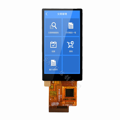1.9&quot; IPS CTP TFT LCD Display con interfaccia SPI/RGB, 350cd/M2 1,9&quot; TFT per sistemi embedded e prodotti di consumo