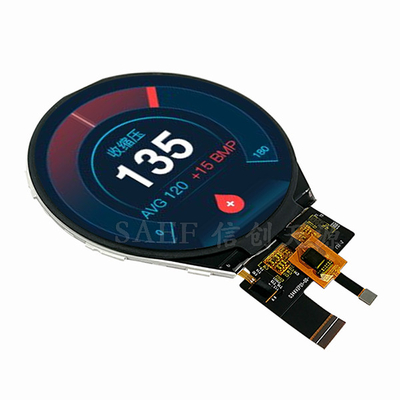 Modulo 3,4&quot; dell'esposizione di TFT LCD interfaccia completa rotonda di angolo di visione di forma 800x800 IPS MIPI con il modulo dell'esposizione di PCT TFT LCD