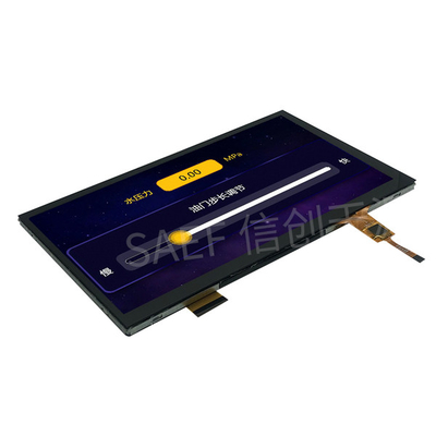 schermo touch medico da 7 pollici, PCAP touch screen 1024X600 IPS TFT LCD RGB/mipi Interfaccia W/ touch screen capacitivo
