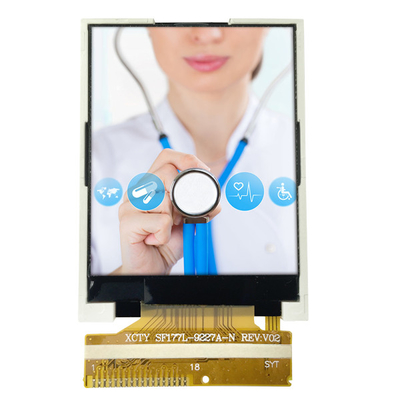 Touch screen a 1,77 pollici 128x160 di TFT LCD con l'OEM dell'interfaccia di SPI per medico
