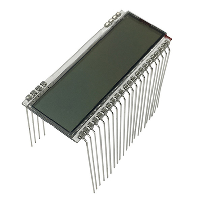 Un'esposizione LCD alfanumerica HTN di 7 segmenti per il contatore elettrico Front Screen di energia di acqua
