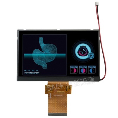 Pin LCD 5,7&quot; di TFT 60 del touch screen del paesaggio di FHD interfaccia di pollice LVDS