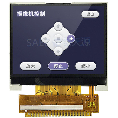320x240 perni a 2,3 pollici dell'interfaccia 36 del touch screen LCD medico ILI9342C MCU 8bits