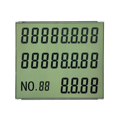 Esposizione LCD di segmento di HTN sette con il ODM dell'OEM di Pin Connector del metallo