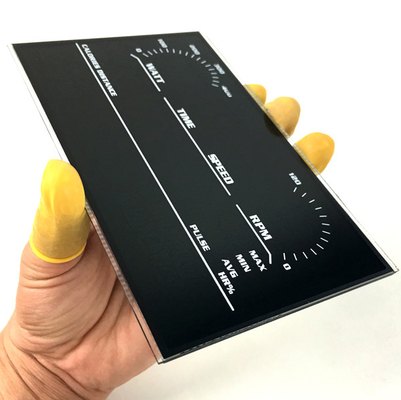 Esposizione LCD monocromatica 5V di VATN per il tachimetro Front Screen