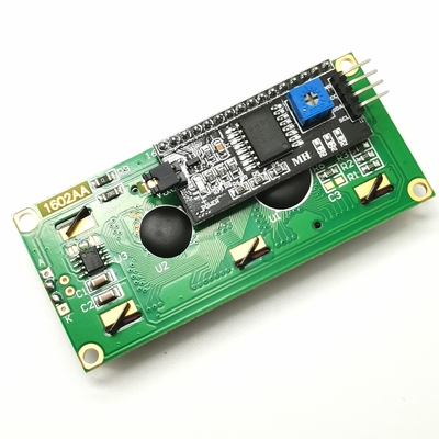 Numero di perni blu 5V 4 dell'esposizione LCD del carattere dell'interfaccia 16x2 di I2C