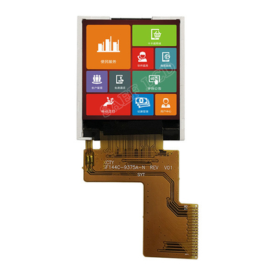 18 pin Display LCD TFT quadrato da 1,44 pollici, Display LCD da 128x128 MCU Interfaccia a 8 bit