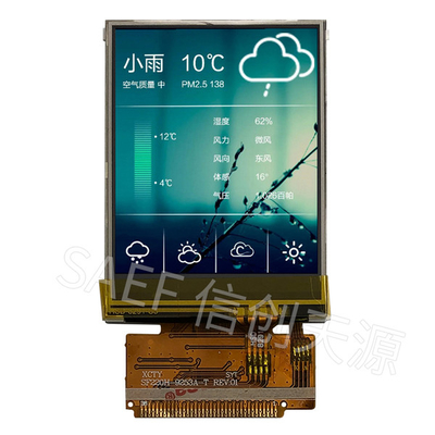 2.2" Display a touchscreen LCD TFT resistivo, MCU LCD TFT da 2,2 pollici 8Bits 16Bits Interfaccia