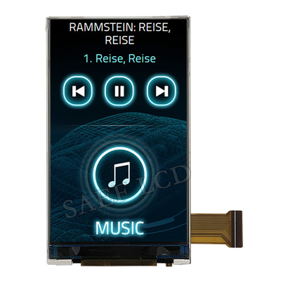 480x800 IPS 3,2&quot; modulo RGB dell'esposizione di TFT LCD di pollice collegano il Pin 39