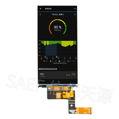 Touch screen LCD TFT 540x1080 a 4 pollici di 30 Pin Medical con l'interfaccia di MIPI
