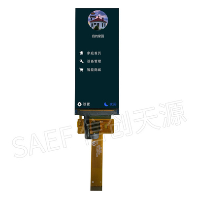 Esposizione 3,51&quot; di TFT LCD dell'interfaccia di MIPI pollice 340x800 IPS ST7701S