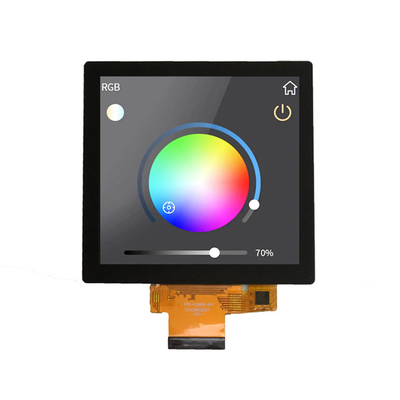 Prodotto di fabbrica 4 pollici TFT LCD Display Panel 320x320 Tipo quadrato MCU&amp;SPI Interfaccia con CTP