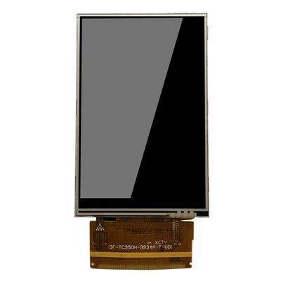 Un tipo di 16 dei bit 3.2V TFT LCD dell'esposizione 320x480 TN del ritratto con la lampadina bianca del LED