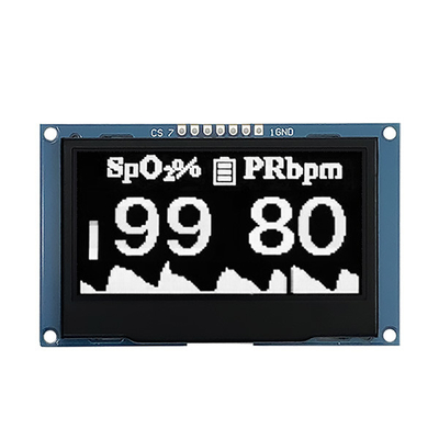 2.42 pollici 7-pin SPI Interfaccia pannello di controllo OLED SSD1309/SPD0301 driver IC
