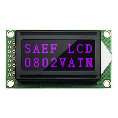 Punti dell'esposizione 5×8 del modulo di LCD del carattere di VATN 8x2 con l'indicatore alfanumerico del cursore