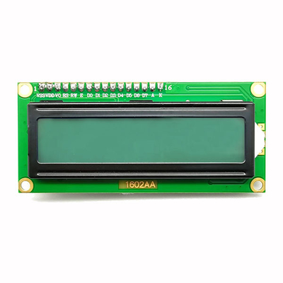 Numero di perni blu 5V 4 dell'esposizione LCD del carattere dell'interfaccia 16x2 di I2C