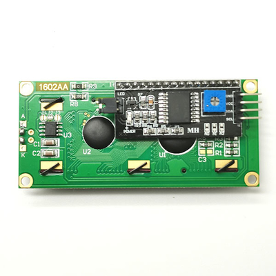 Numero di perni blu 5V 4 dell'esposizione LCD del carattere dell'interfaccia 16x2 di I2C